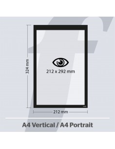 A4 PosterFix® Frame 5 Units...